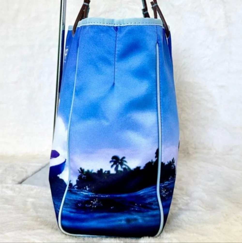 Anya Hindmarch Be A Bag Tote Dog Surfing Rare - Picture 2 of 15